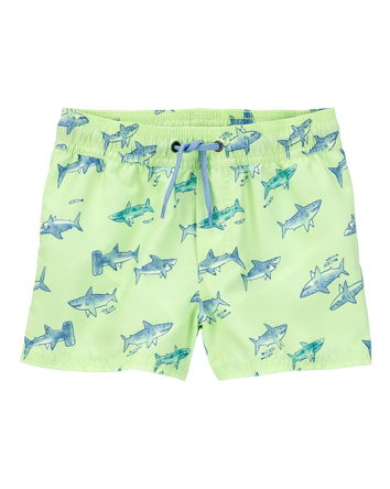 Toddler Shark Swim Trunks, 