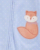 Baby 1-Piece Fox 100% Snug Fit Cotton Footless Pyjamas, image 2 of 4 slides