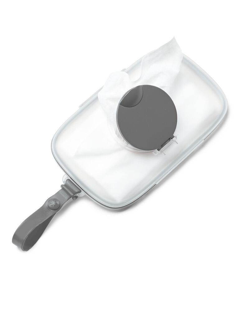 Grab & Go Snug Seal Wipes Case - Grey, image 2 of 6 slides