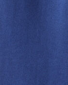Toddler Boy Solid Fleece Cotton Jogger - Navy, image 5 of 6 slides