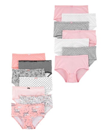 Kid 14-Pack Stretch Cotton Undies, 