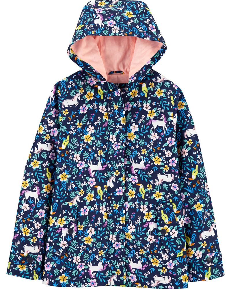 Floral Raincoat