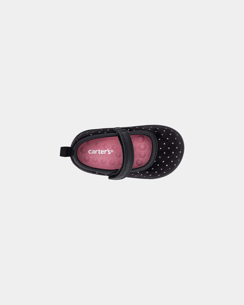 Baby Girl Every Step&reg; First Walker Mary Jane Flats - Black, image 4 of 6 slides