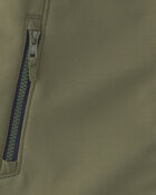 Boys  Quilted Mid Weight Jacket- Green, image 3 of 4 slides