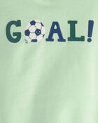 Baby Boy 2-Piece Goal Striped Short-Sleeve Bodysuit & Short Set - Green, image 3 of 4 slides