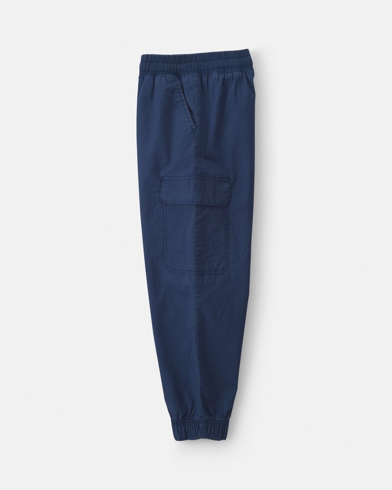 Boys Cargo Joggers - Navy Blue, image 3 of 5 slides