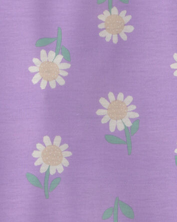 Filles - Emballage 2 robes de nuit &agrave; motif floral - Mauve, 