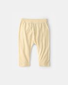 Baby 2-Pack Constellation PurelySoft Pants - White/Yellow, image 3 of 7 slides