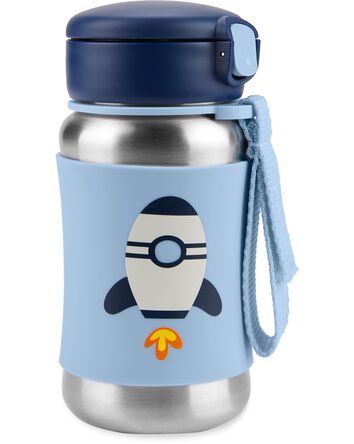 Bouteille &agrave; paille en acier inoxydable &agrave; fus&eacute;e Spark Style, 