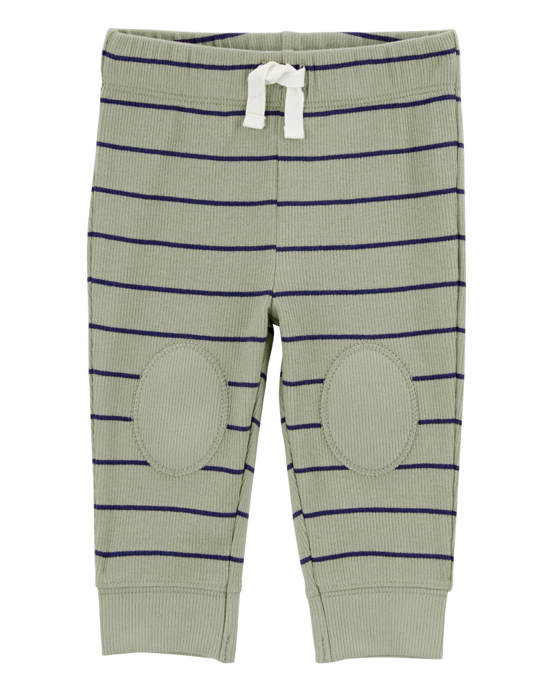 Baby Boy 2-Piece Striped Bodysuit Pant Set, image 2 of 4 slides