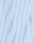 Baby Boy Dog Pocket 2-Way Zip Ribbed Sleeper pyjamas, image 3 of 5 slides