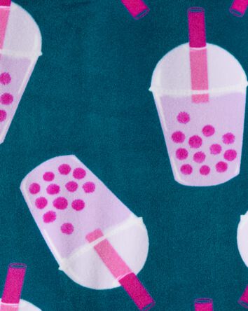 Girls Boba Tea DreamPlush Snug Fit 2-Piece Pyjamas, 