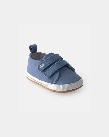Baby Boy Chambray Casual Shoes - Blue, 