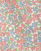Baby Girl 2-Pack Organic Cotton Bubble in Spring Floral, image 4 of 5 slides