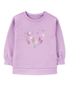 Toddler Heart Fleece Sweatshirt, image 1 of 3 slides