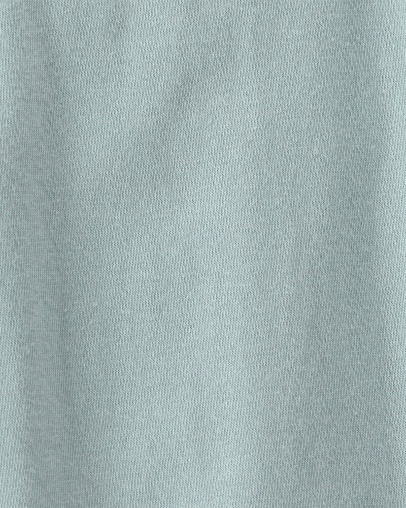 Baby Girl Eyelet Solid Bodysuit - Green, image 2 of 3 slides