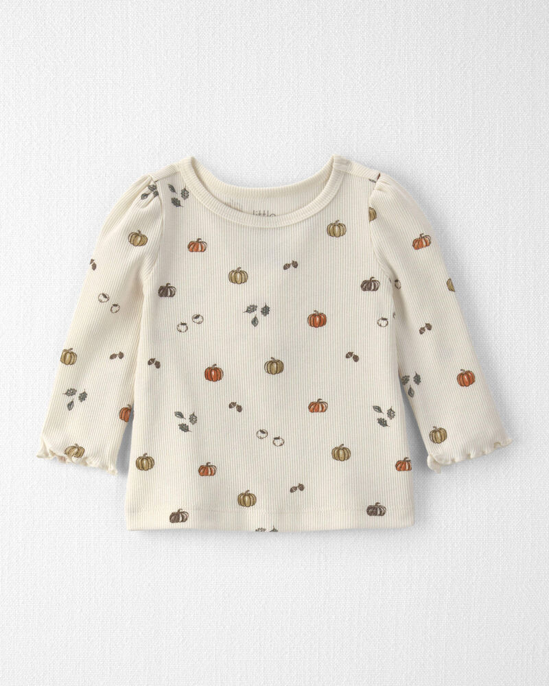 B&eacute;b&eacute; fille - Ensemble 2 pi&egrave;ces chasuble en velours c&ocirc;tel&eacute; de coton biologique, image 3 sur 6 diapositives