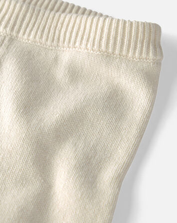 Baby 2-Piece Organic Cotton Sweater Knit Top & Pant Set, 