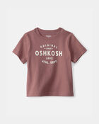 Baby OshKosh Logo Short-Sleeve Graphic Tee - Brown, image 1 of 4 slides
