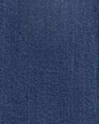 Toute-petit fille - Robe en denim &agrave; manches longues &ndash; D&eacute;lav&eacute; fonc&eacute;, image 3 sur 3 diapositives