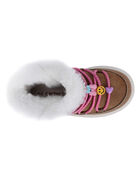 Tout-petit fille - Bottes de mode pour fille - Brun, image 4 sur 6 diapositives