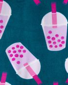 Girls Boba Tea DreamPlush Snug Fit 2-Piece Pyjamas, image 2 of 3 slides