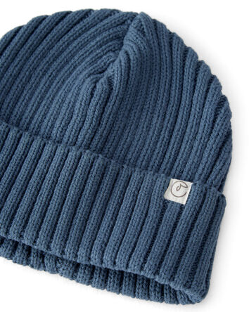 Tout-petit - Tuque en tricot de coton biologique doux, 