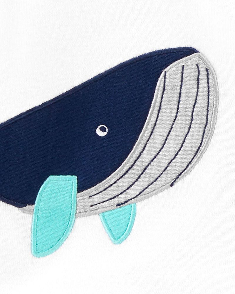 3-Piece Whale Little Short Set, image 2 of 3 slides