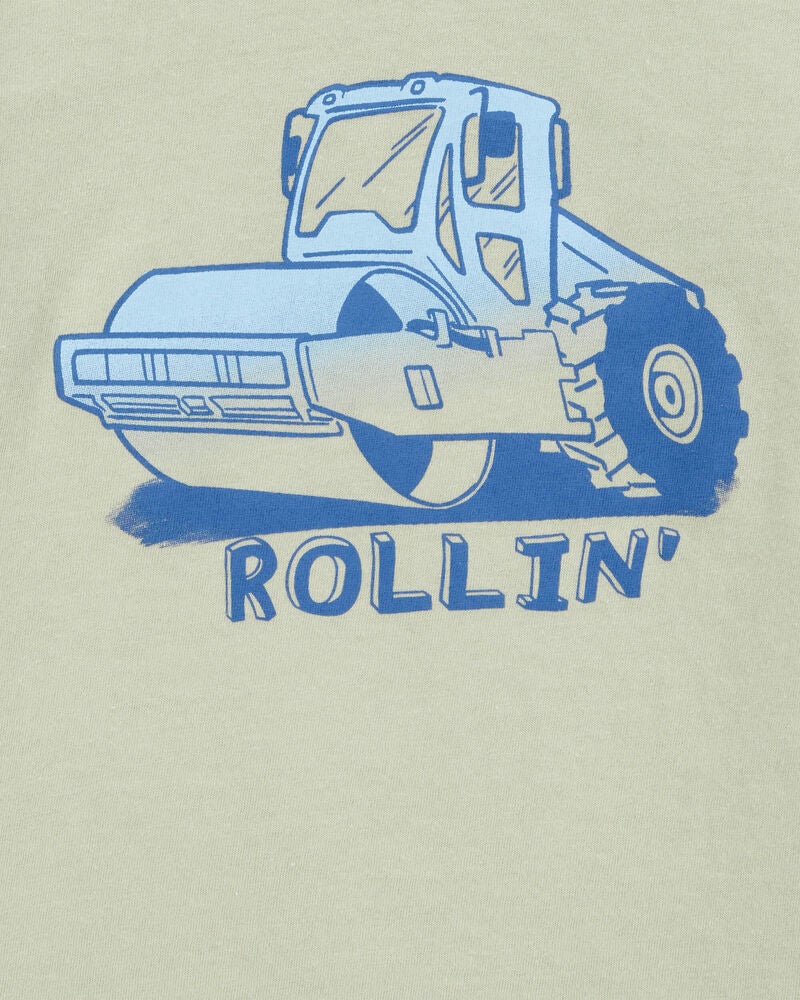 Toddler Tractor Rollin' Graphic Tee, image 2 of 3 slides