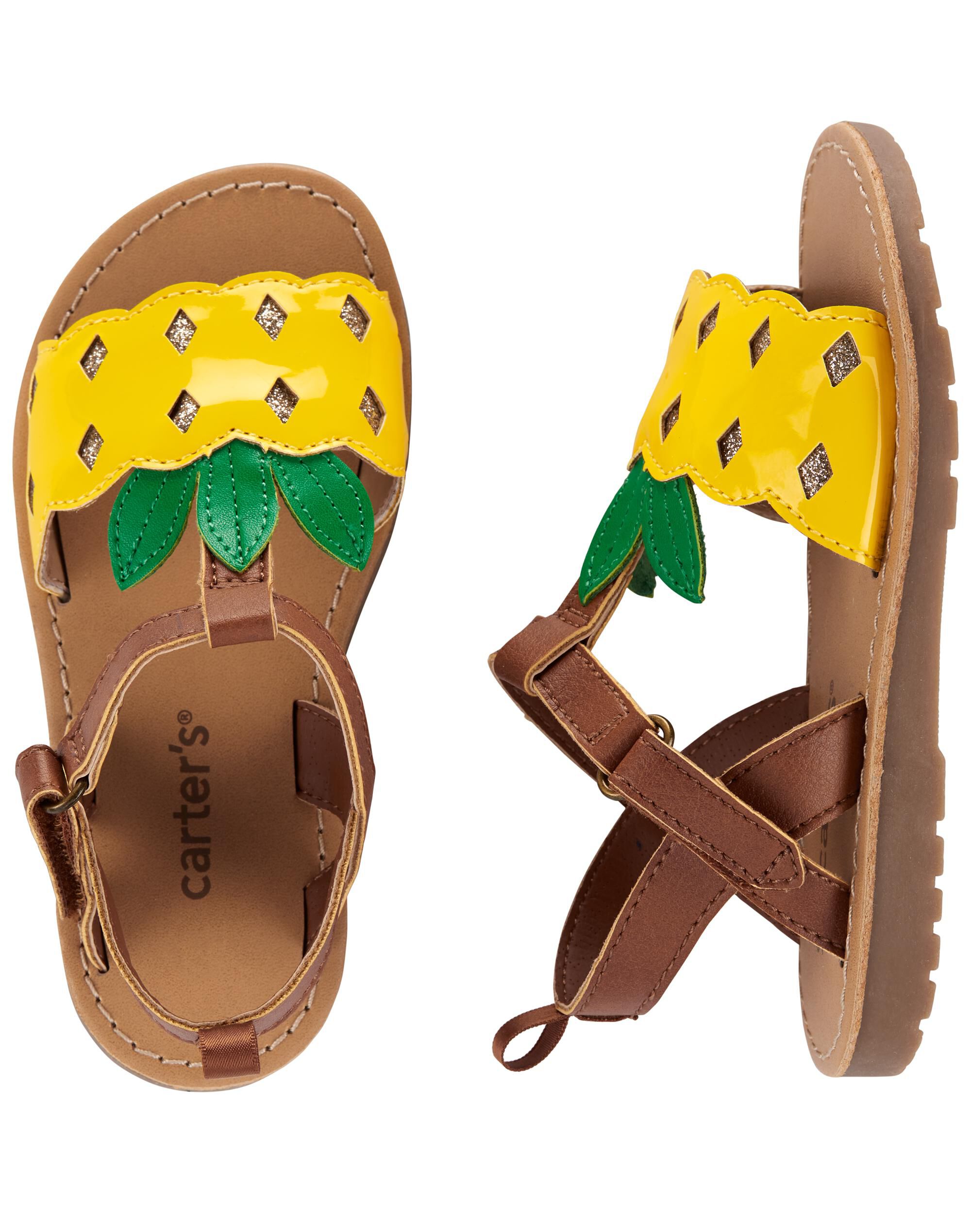 Pineapple sandals for baby new arrivals