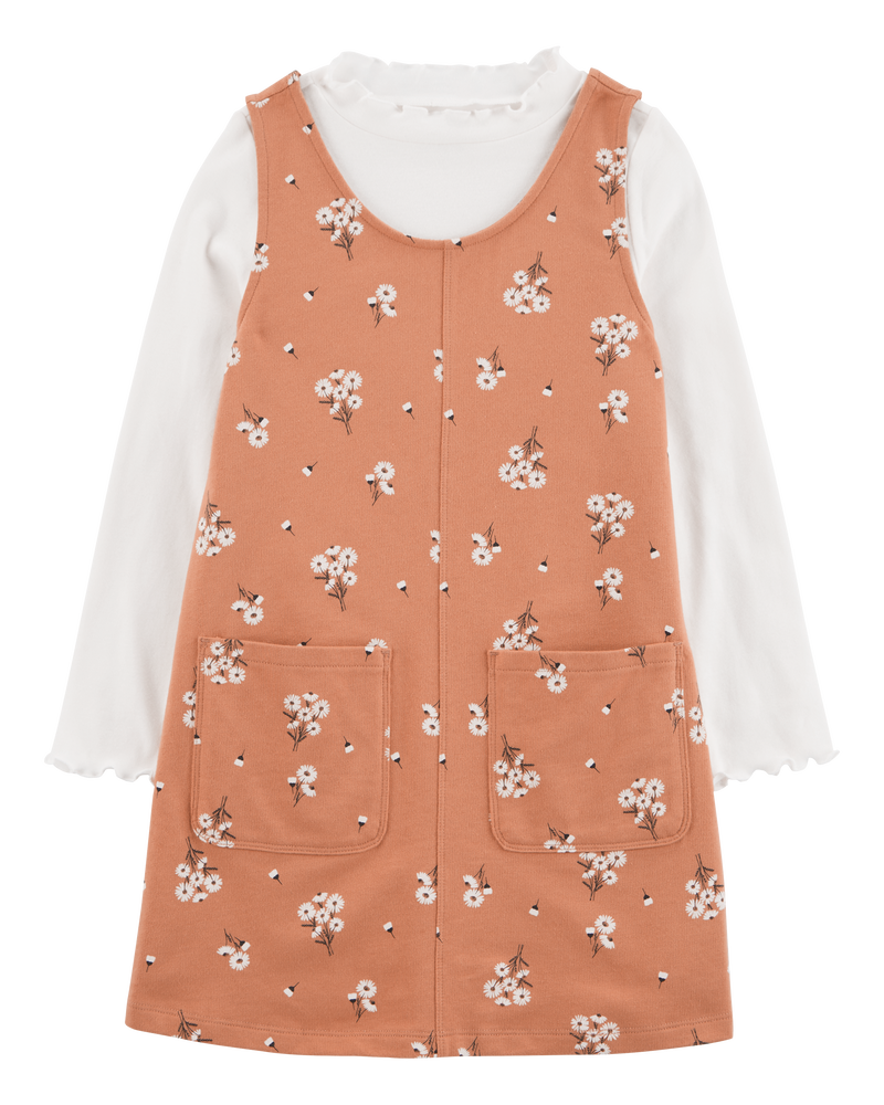 Kid 2-Piece Floral Dress Set, image 1 of 6 slides