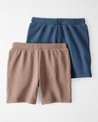 Kid 2-Pack Organic Cotton Shorts , image 3 of 6 slides
