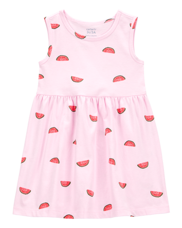 Toddler Watermelon Tank Dress, 