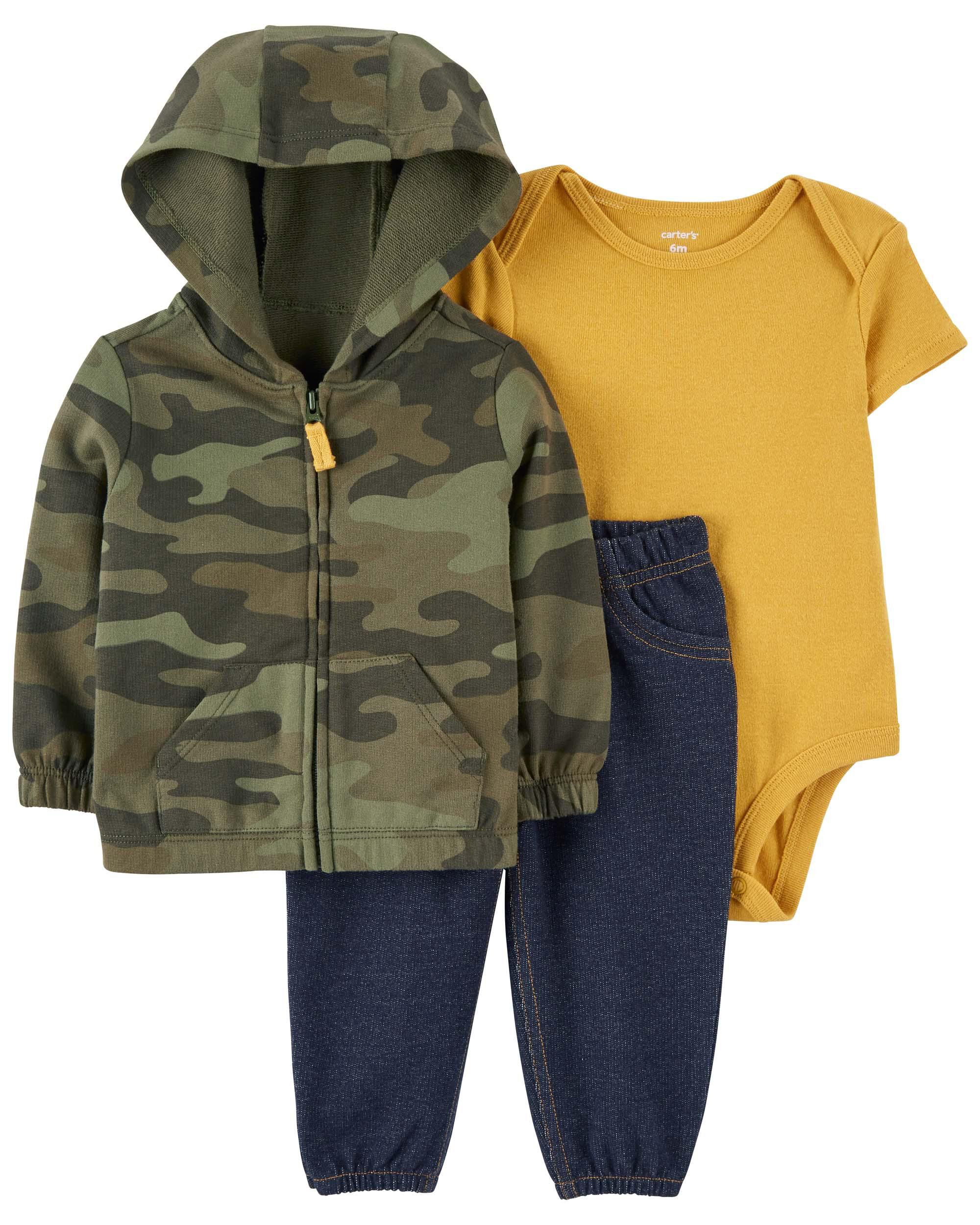 Multi 3 Piece Camo Outfit Set Carter s Oshkosh Canada