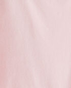 Girls Long-Sleeve Peplum Top - Pink, image 2 of 3 slides