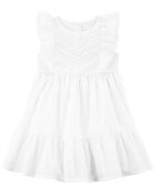 Flutter Sleeve Dress, image 1 of 4 slides