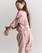 Toddler Girl Squish Long-Sleeve Pullover - Light Pink, image 5 of 7 slides