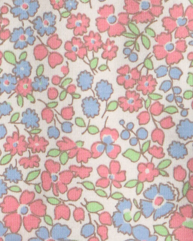 Toddler Girl 2-Pack Organic Cotton Ribbed Tees, image 4 of 5 slides