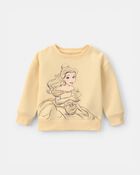 Toddler Girl Disney&copy; Belle Fleece Pullover Sweatshirt - Yellow, image 1 of 3 slides