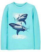 Kid Shark Rashguard, image 1 of 3 slides