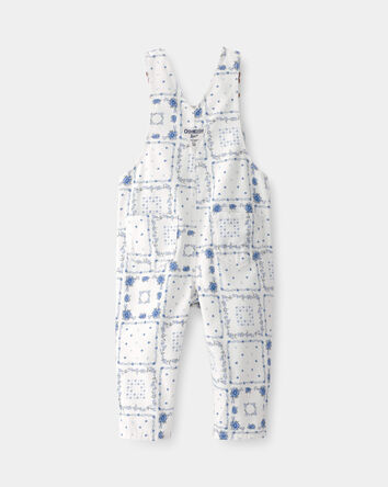 B&eacute;b&eacute; fille - Salopette bandana - Blanc, 