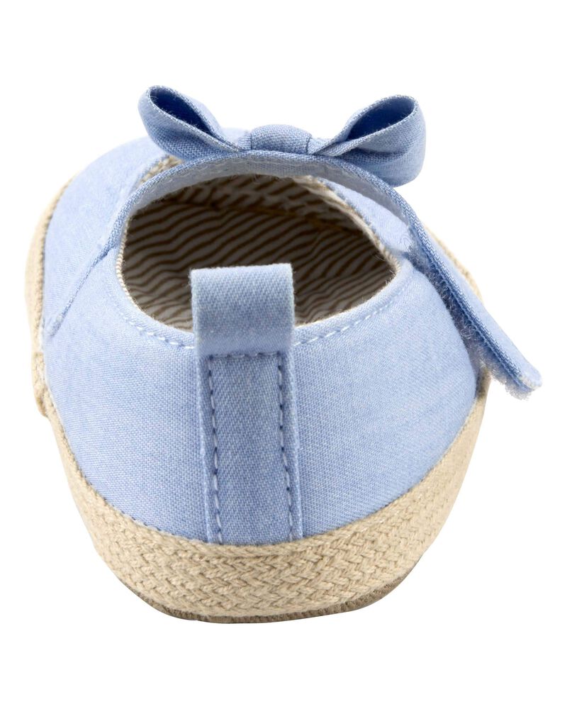 Bébé Chaussures Charles IX en chambray, image 3 sur 7 diapositives