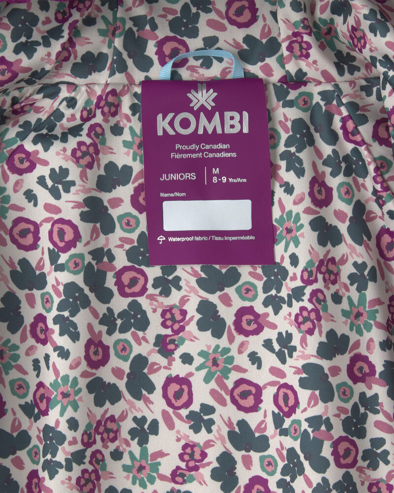 Kids Kombi London Rain Jacket - Purple, image 2 of 3 slides