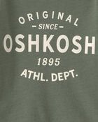 Baby Boy Oshkosh Logo Long-Sleeve Tee - Green, image 2 of 3 slides