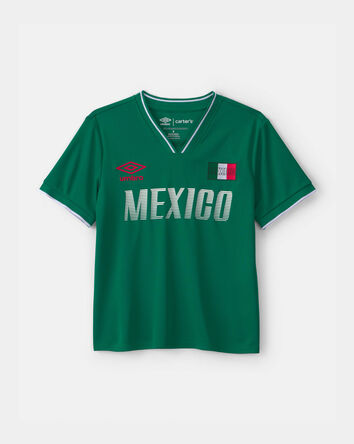 Kid Umbro Mexico Soccer Jersey - Green, 