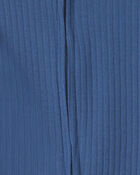 B&eacute;b&eacute; gar&ccedil;on - Emballage 2 grenouill&egrave;res &agrave; fermeture &agrave; glissi&egrave;re &agrave; deux sens, unie et cr&eacute;atures marines - Bleu, image 4 sur 4 diapositives
