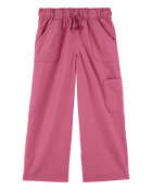 Jeune Pantalon à cordon de serrage - Mauve, image 1 sur 5 diapositives