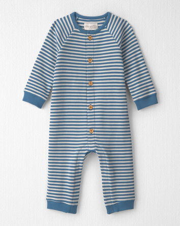 B&eacute;b&eacute; - Combinaison en tricot de coton biologique gaufr&eacute;, 