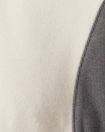 Baby Boy Colourblock French Terry Long-Sleeve Pullover Sweatshirt - Tan, 