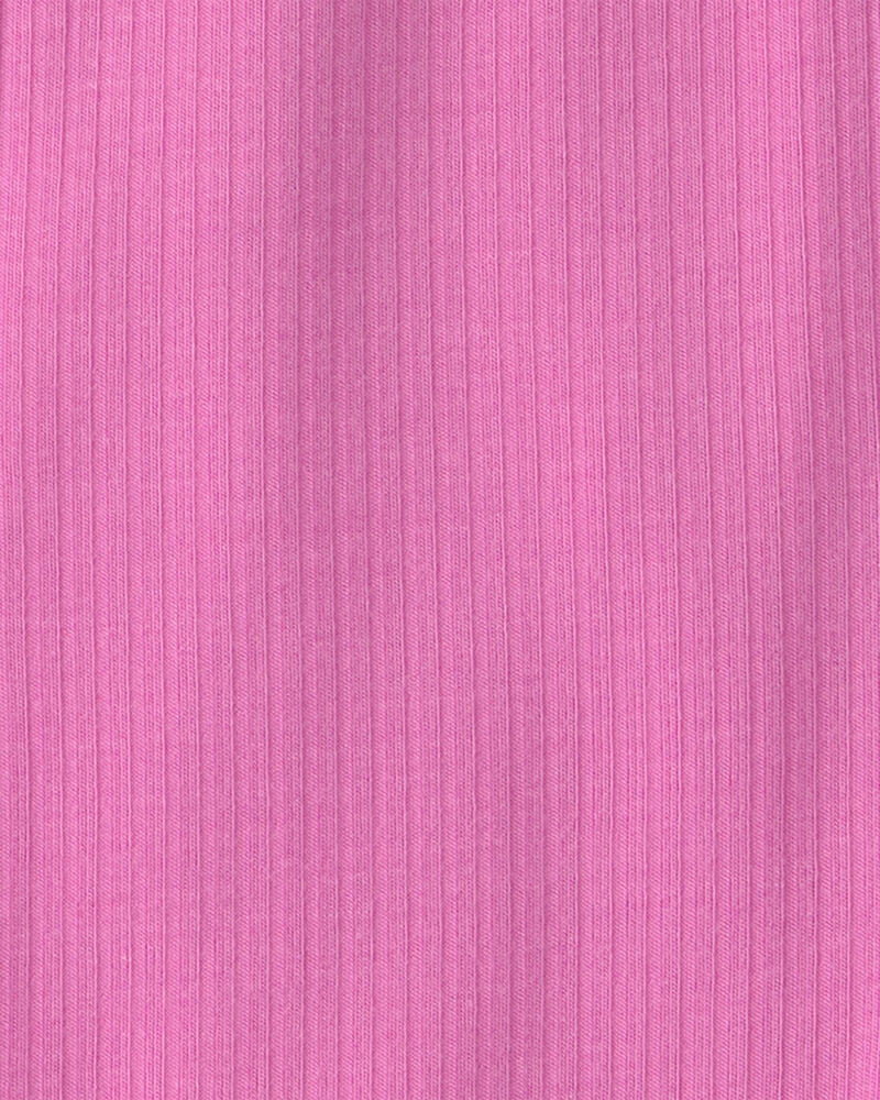 Baby Girl PurelySoft Snug Fit 1-Piece Pyjama - Pink, image 4 of 9 slides